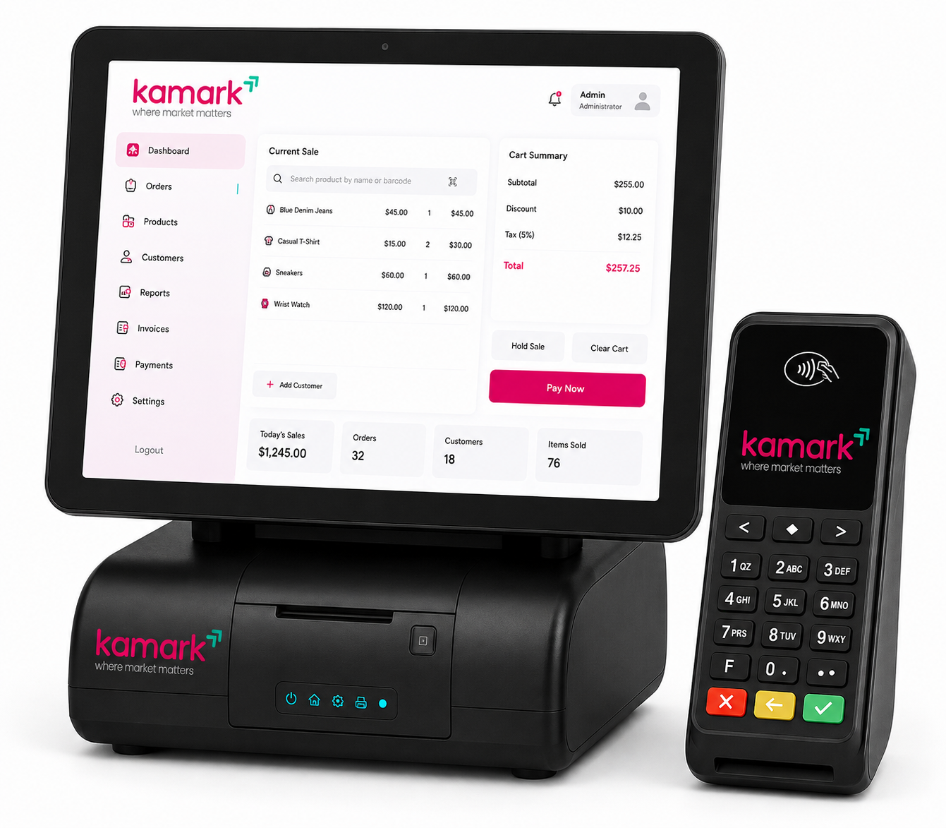 Kamark POS billing machine