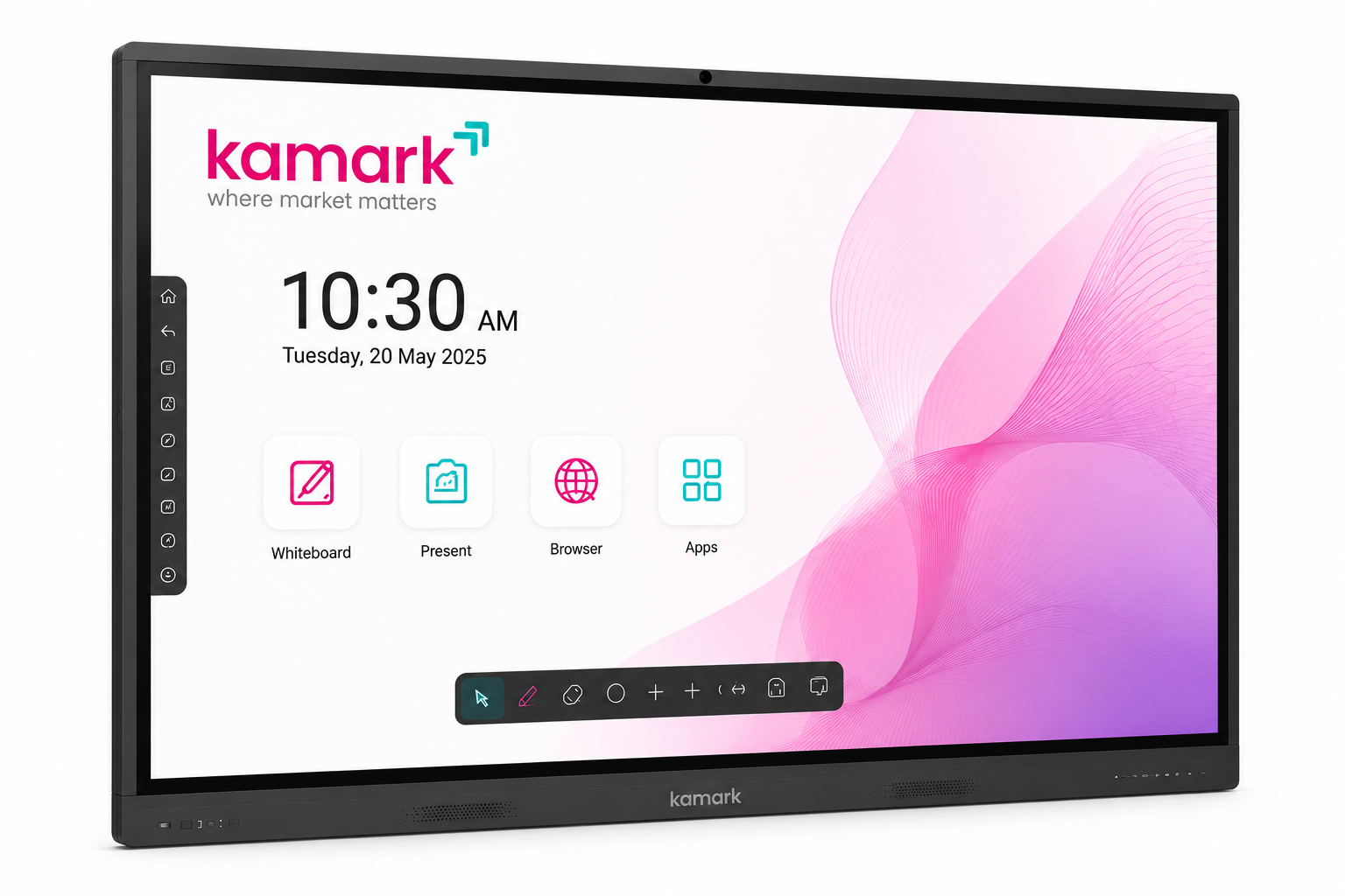 Kamark digital interactive smart board for classrooms